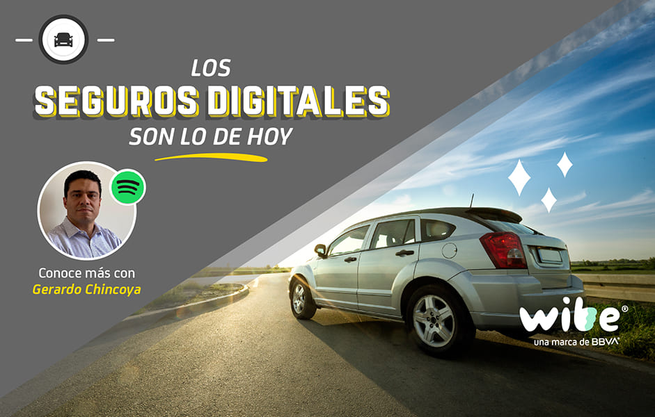 seguros digitales, apps de seguros, wibe, seguros bbva, seguros de auto digitales