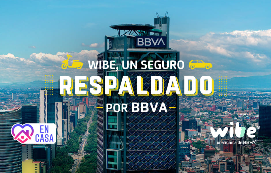 wibe, seguros wibe, seguros bbva, bbva, seguros bancomer, seguro de auto bancomer, seguro de auto con bbva, wibe una marca de bbva, beneficios wibe